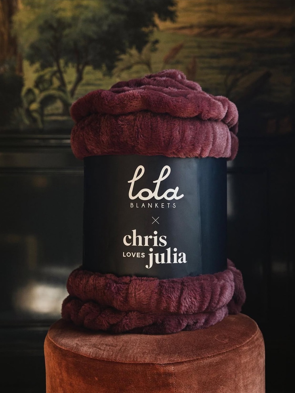 Medium Lola Blanket - Chris Loves Julia Collaboration
